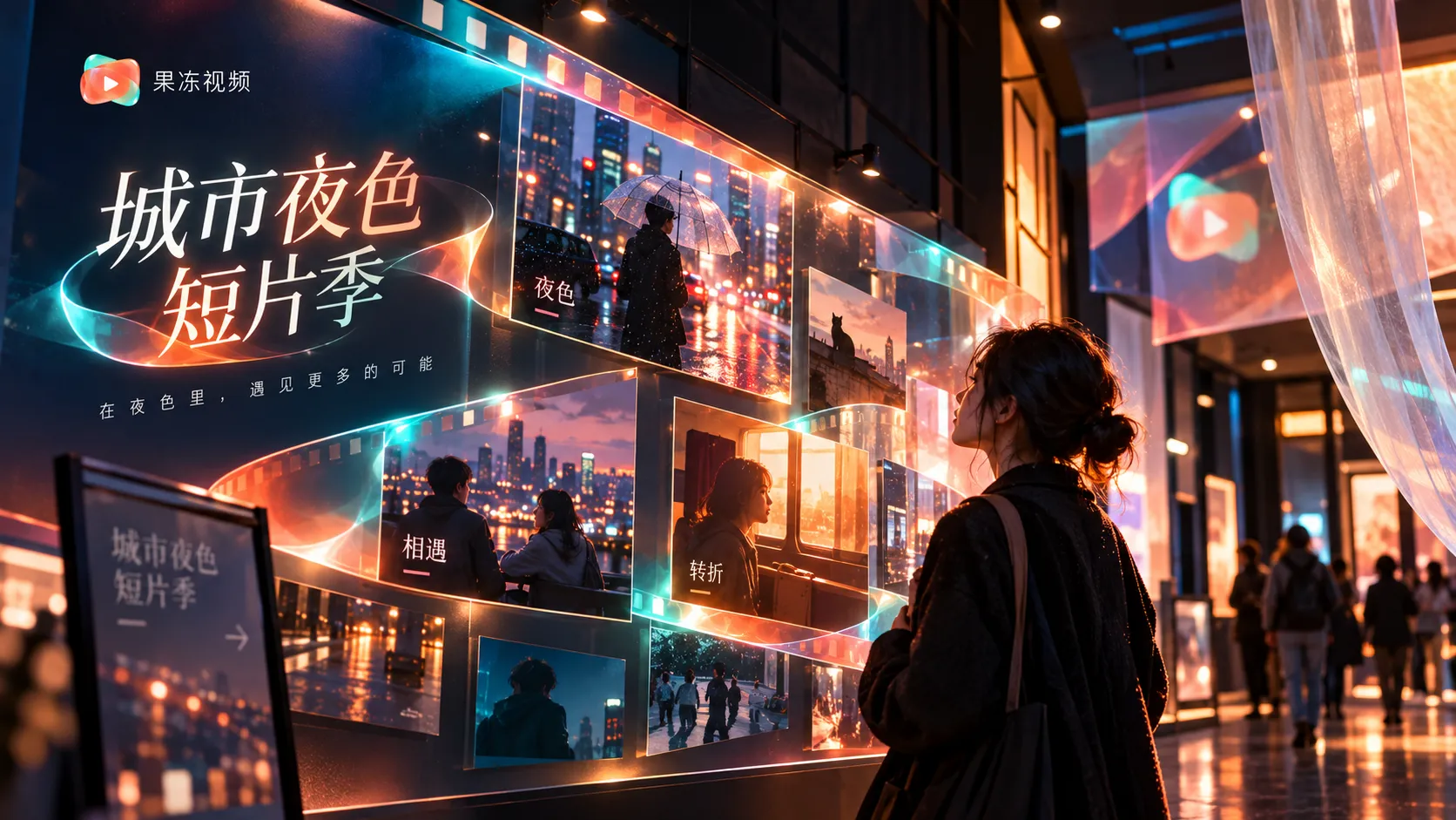 不同短片风格的影像主题图